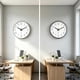 thumbnail image 4 of Reloj de pared jomparis 30 cm 2 unidades negro y plateado, 4 of 7