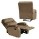 thumbnail image 5 of Berger Reclinable Milan Terciopelo Café, 5 of 8
