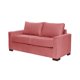 thumbnail image 2 of Sofa Livorno 2 C Tela Velvet Palo Rosa, 2 of 8