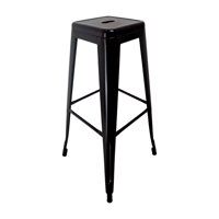 Global Latin Group - Taburete En Acero Ideal Para Bares Cocina Y Restaurante