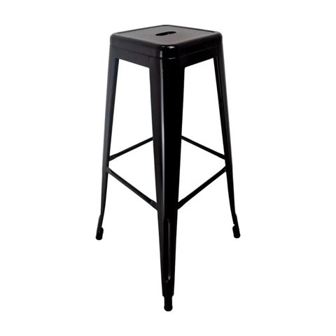 Global Latin Group - Taburete En Acero Ideal Para Bares Cocina Y Restaurante