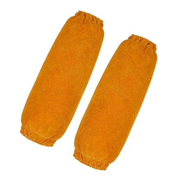 Protección Del Brazo Para Soldador Accesorios Para Soldadores Mangas Protectoras Para Trabajos De Soldadura Amarillo