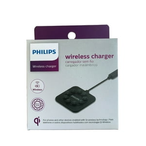 Philips - Cargador Inalámbrico Dlp9016U/97 Cuadrado