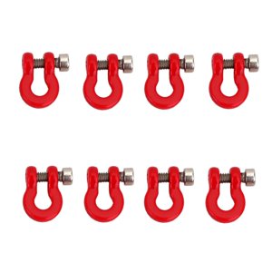 Bothyi - Piezas De Actualización De Hebilla De Remolque Rc Para Scx24 90081 1:24 Accesorios De Bricolaje Rojo