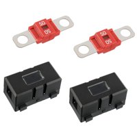 Bothyi - Portafusibles 58V Dc Para Fusibles Turismos 50A