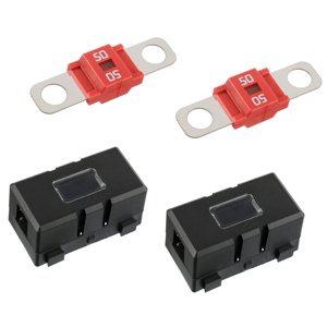 Bothyi - Portafusibles 58V Dc Para Fusibles Turismos 50A