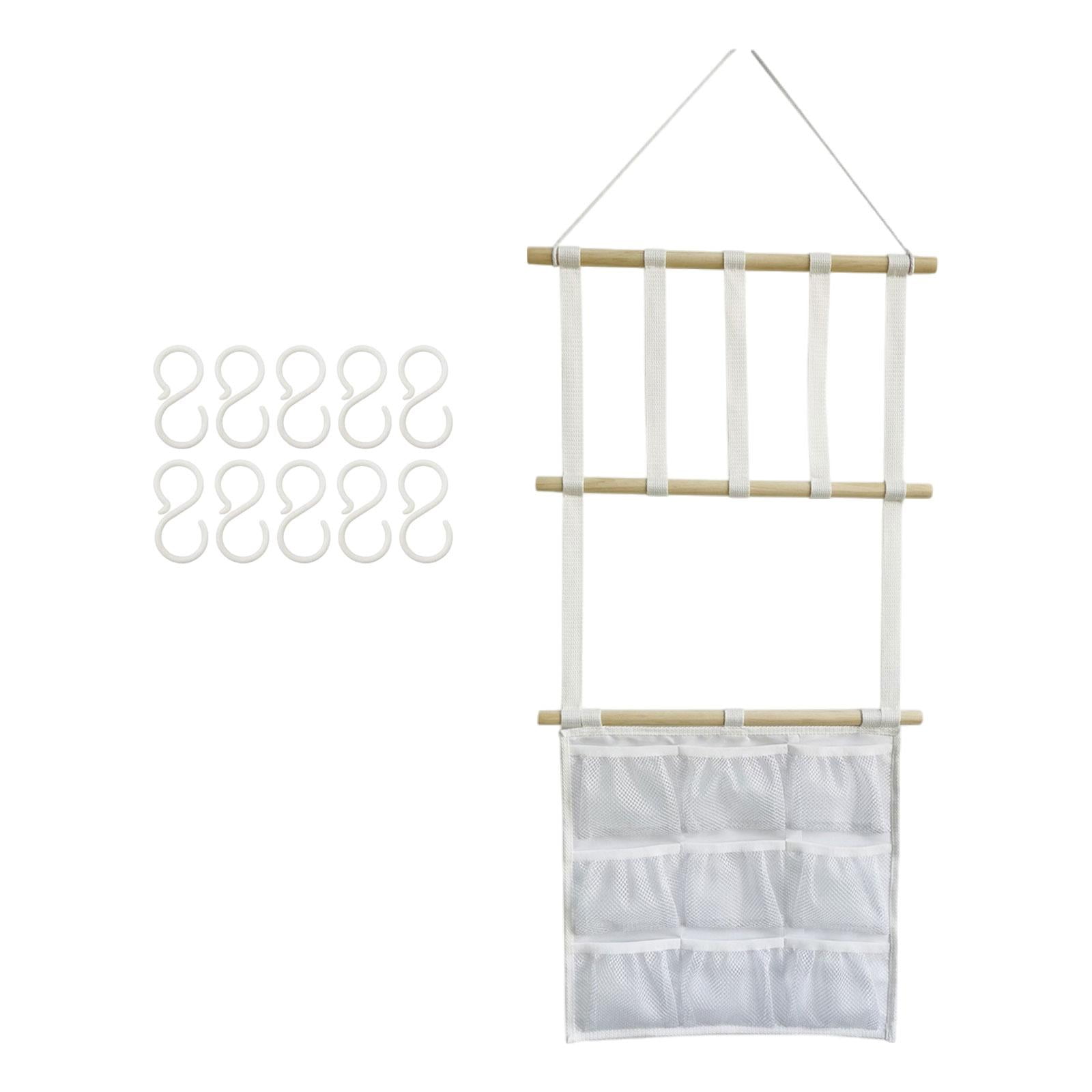Bothyi - Soporte Para Moños Para El Cabello, Organizador De Moños Para El Cabello Para Dormitorio, Guardería, Dormitorio De Niña Con 10 Pinzas