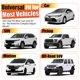 thumbnail image 5 of Fundas de asiento de coche Kingphenix de piel viscoelástica, 2 unidades, color gris, 5 of 9