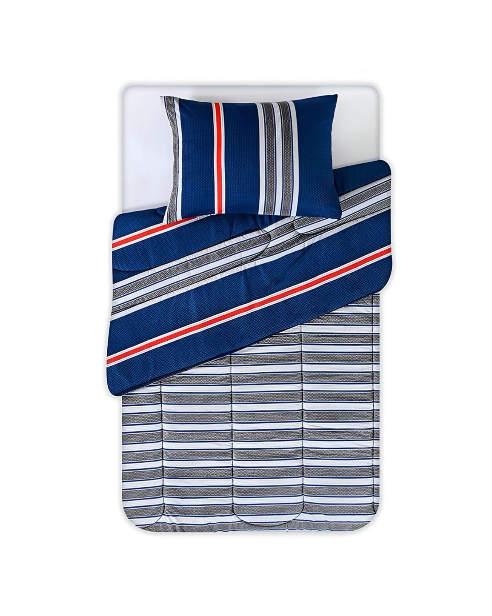 Edredón Estampado 1.5 Plazas American Family