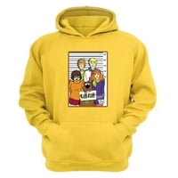 Genérico - Polerón Canguro Scooby Doo Amarillo Talla S Unisex
