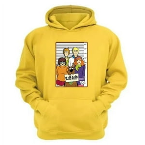 Genérico - Polerón Canguro Scooby Doo Amarillo Talla L Unisex