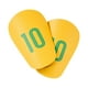 thumbnail image 3 of 1 Par De Espinilleras De Fútbol, Almohadillas Protectoras De Entrenamiento Para Hombres, Niños Y Niñas, Amarillo Y XS, 3 of 3