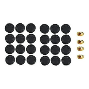 Genérico - Pack 24 Moldes De Tartaleta Molde Tarta Individual Fija