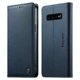 thumbnail image 1 of Funda Billetera de Cuero para [Samsung Galaxy S10+/S10 Plus], Bloqueo RFID, Tarjetas y Soporte Azul, 1 of 5