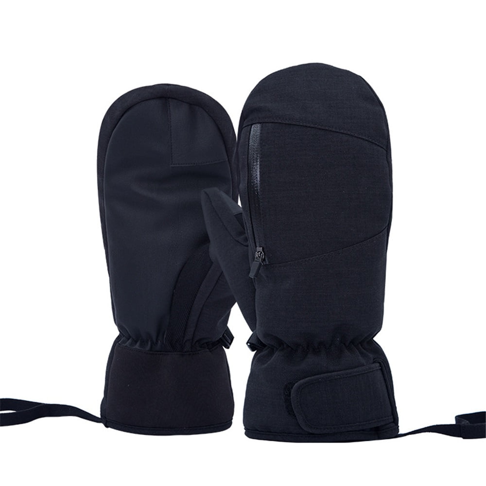 Xusx111 - Durables Al Aire Libre Adultos Gafas De Esquí - Guantes Impermeables De Invierno Hombres Y Mujeres - Forro De Lana Térmica Para El Equipo De Tiempo Frío (xl)