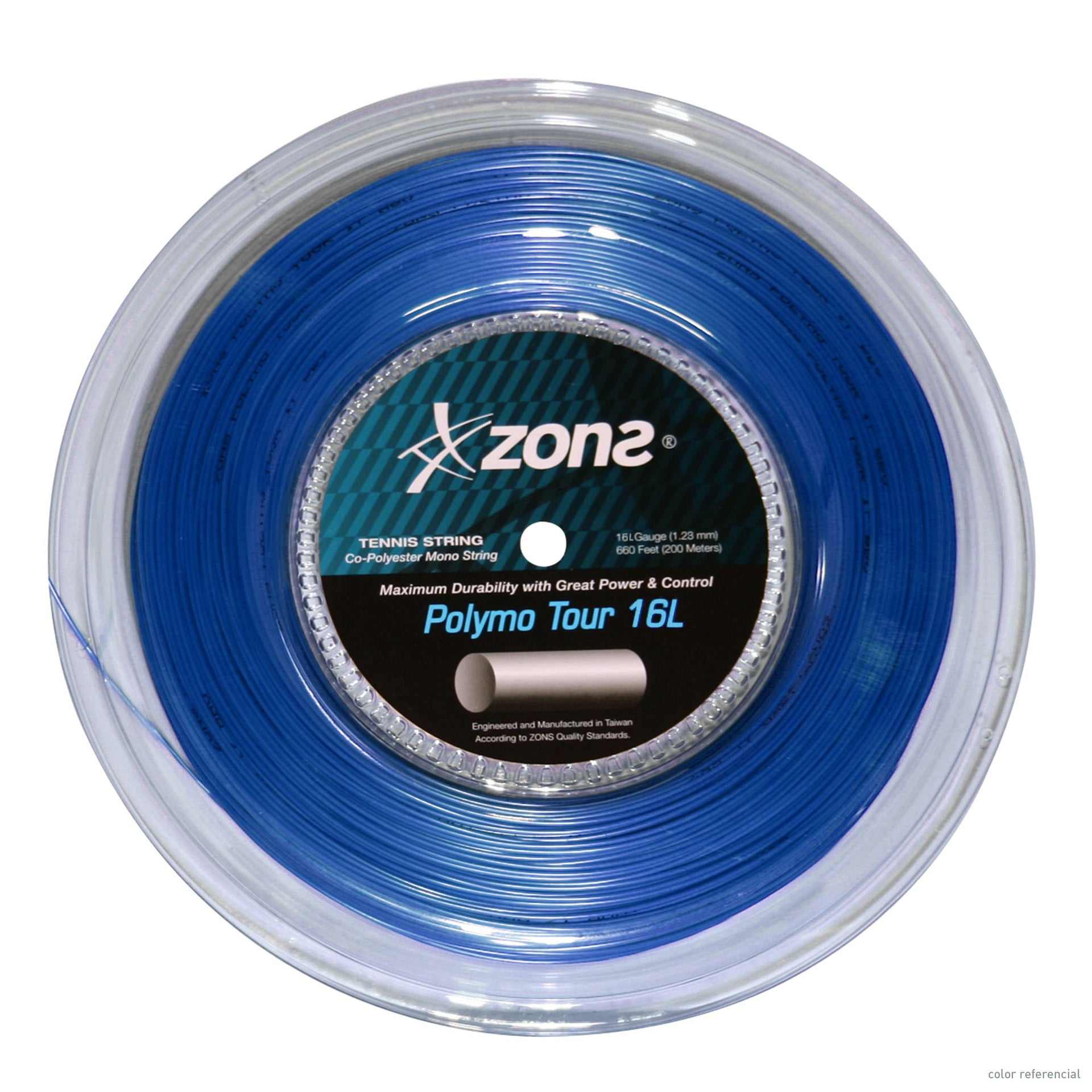 Rollo Cuerda Tenis Zons Polymo Tour 1.28 / 16l Azul Oscuro