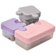 thumbnail image 1 of Contenedor de alimentos puzzle rosa, 1 of 3