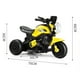 thumbnail image 3 of Moto Juguete Antivuelco Infantil Bateria 3 Ruedas 818 Yellow, 3 of 5