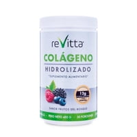 Revitta Wellness - Colágeno Hidrolizado Sabor Frutos Del Bosque 450 Grs.