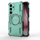 thumbnail image 3 of Funda FOXDOCK para Samsung Galaxy S25 Plus , magnética, resistente a golpes, con soporte, unisex, carga inalámbrica, 3 of 4