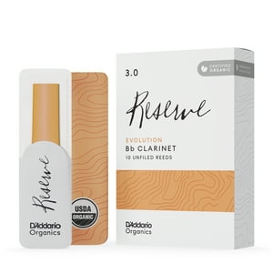 Cañas Clarinete Bb 3.0 Organic Reserve Pack 10 Odce1030 Daddario