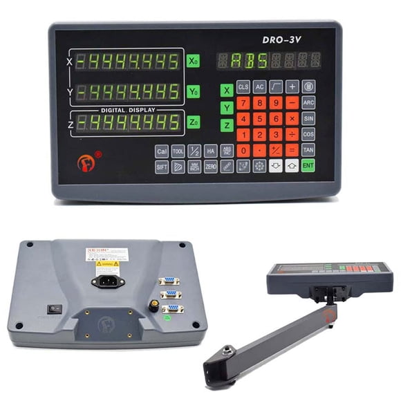 Indicador Digital DRO TOAUTO 3 Ejes 1 µm CNC 110V