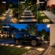 thumbnail image 2 of Luces solares de piso Gahomlumy, paquete de 8, IP67 impermeables, 3000K, 2 of 7