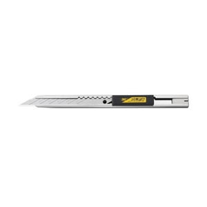 Olfa - Cuchillo Mediano Con Ángulo De 30º Seguro Automático Y Clip Sac-1