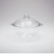 thumbnail image 2 of Fuente Bowl Plástico Transparente Con Tapa 22cm Ensaladera, 2 of 5