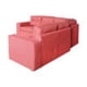 thumbnail image 3 of Sofá Seccional Liverpool 5 Cuerpos Tela Rojo, 3 of 4