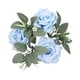 thumbnail image 1 of Vela Anillo Corona Decoración 8 Pulgadas Para Centros De Mesa Del Día De San Valentín Acción De Gracias Azul, 1 of 3