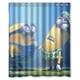thumbnail image 1 of Cortina de ducha con personajes famosos y divertidos de "Gru", juego de cortina de baño con ganchos, tamaño 66 x 72 pulgadas, 1 of 3