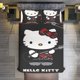 thumbnail image 1 of Hello Kitty Punk Comforter Comforter Set for Kids Girls 3Pcs Bedding Set Printed Comforter, 1 of 3