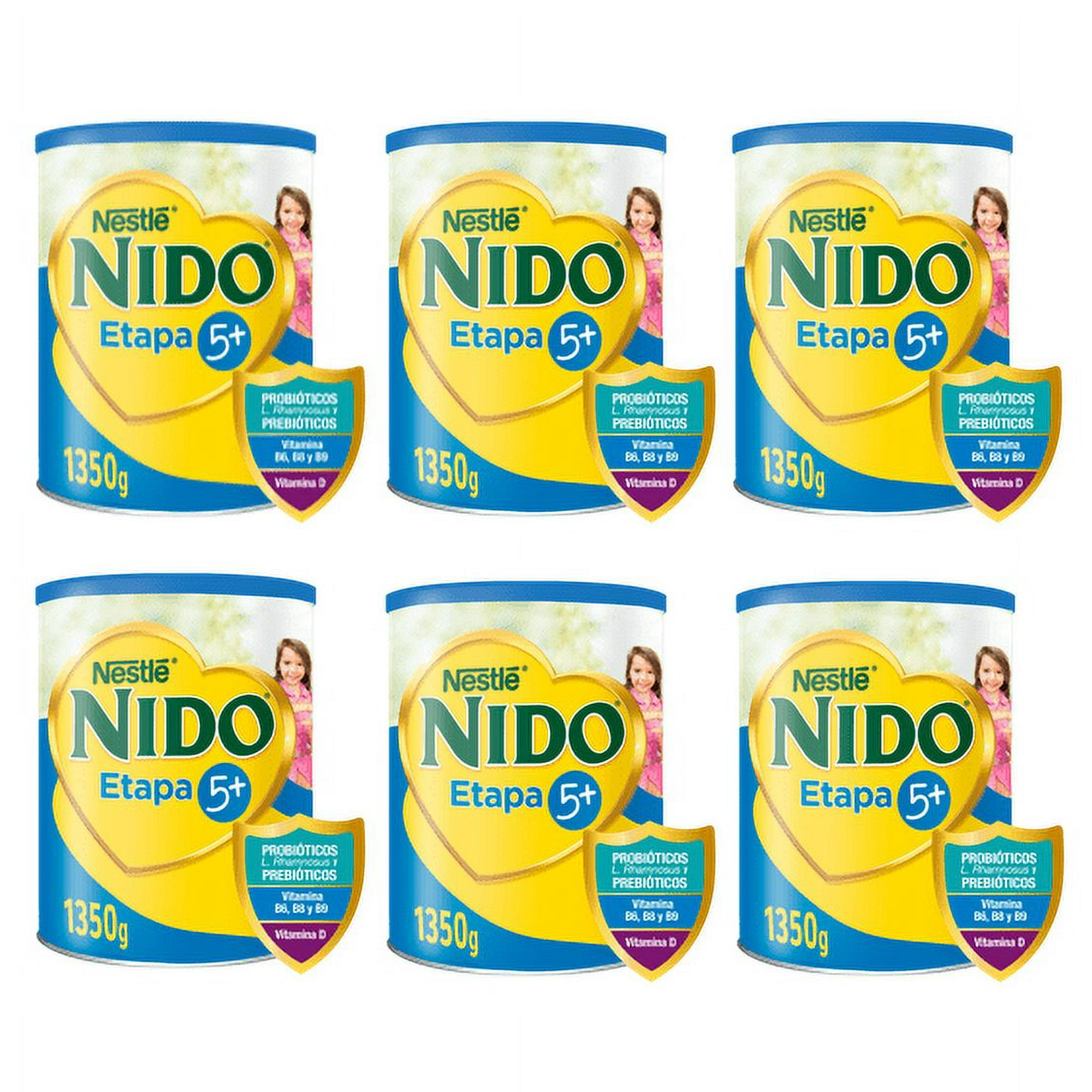 Pack 6 Leche Nido 5+ Protectus® 1350g +5 Años