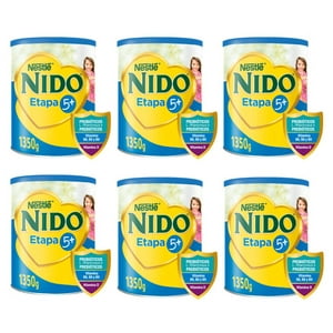 Pack 6 Leche Nido 5+ Protectus® 1350G +5 Años