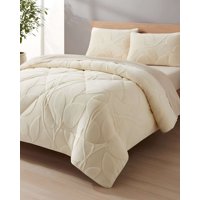 Imac Hogar - Cubrecama Acolchado Con Chiporro Diseño Texturizado Hojas 2 Plazas