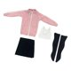 thumbnail image 4 of Ropa De Mu?ecas Femeninas A Escala 1/6 De Moda Para Figuras De Soldados De 12 Pulgadas Rosa, 4 of 5