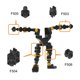thumbnail image 2 of Bloques de construcción MyBuild Creative F504 con 18 piezas para Mech, 2 of 7