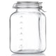 thumbnail image 1 of Frascos de vidrio Folinstall Square de 4100 ml con tapa hermética, 1 of 6