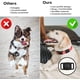 thumbnail image 5 of Collar para perro Pup Culture Pequeño Gris con soporte para AirTag, 5 of 6