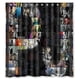 thumbnail image 1 of Cortina de ducha Pearl Jam con ganchos (167 x 183 cm), 1 of 3