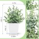 thumbnail image 2 of Plantas Artificiales Der Rose 4 Unidades 18 cm Mini, 2 of 3