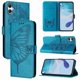 thumbnail image 5 of Funda Cartera Mariposa Para Samsung Galaxy A07 4g Con Soporte Y Ranuras Para Tarjetas Azul, 5 of 5