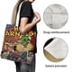 thumbnail image 3 of Hey Arnold Bolso de tela con estampado de lienzo para mujer, bolsa de compras reutilizable y estética, con cremallera interior, regalo para mujer,40*40cm., 3 of 6