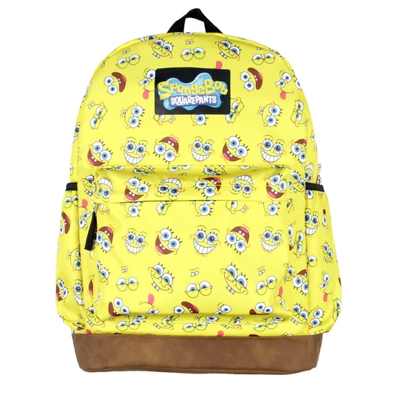 Mochila Nickelodeon Con Estampado De Bob Esponja Pantalones Cuadrados