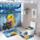thumbnail image 1 of Set de Cortina de Baño Desmarcar Sabrina La Serie Animada 4 Piezas, 1 of 6