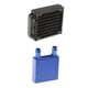 thumbnail image 2 of Bloque De Enfriamiento De Agua De Aluminio De 40x40 Mm + Enfriador De Agua Del Radiador De 80 Mm Para CPU, 2 of 6