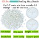 thumbnail image 3 of Atopbb Wax Seal Beads, 300 unidades, color blanco perla, para tarjetas de boda, 3 of 7