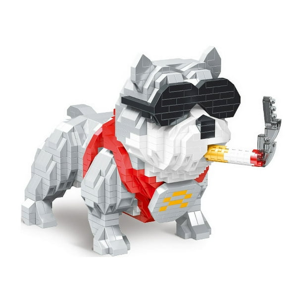 Cute Animal Micro Particle Building Blocks, Cute Pet Series Mini Building Blocks Kit