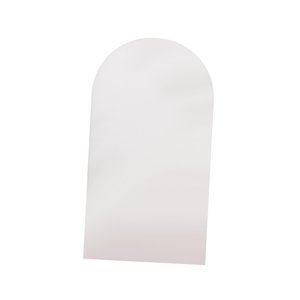 Magideal - Cubierta De Fondo De Arco, Cubierta De Soporte De Arco De Boda, Cubierta De Marco De Arco Para Propuestas Románticas, Accesorios De Fotografía, Ceremo Blanco